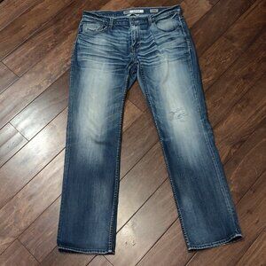 BKE Men's Straight Jeans - Blue